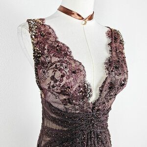 Y2K Mandalay Beaded Sequin Fairygoth Dress